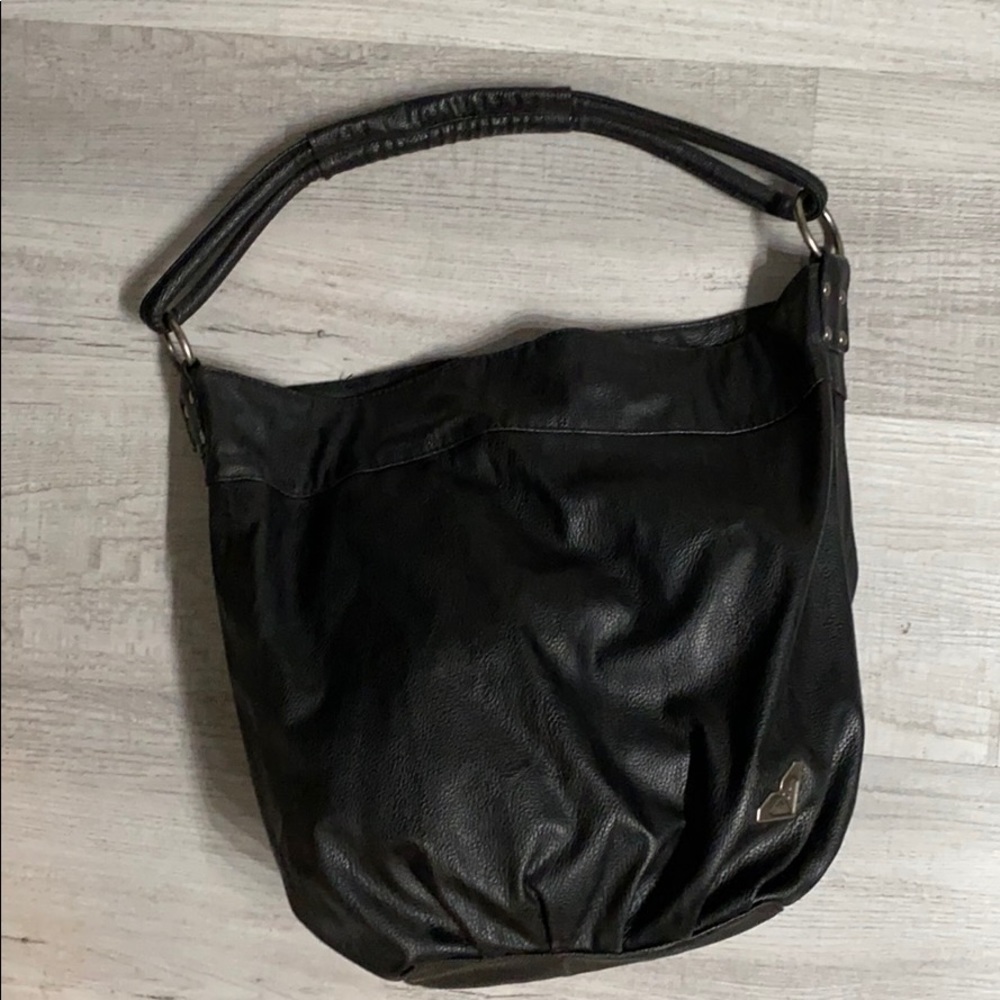 Roxy Black Shoulder Hobo Bag